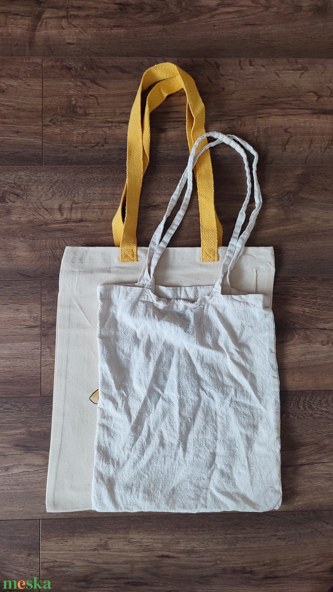 Vászon válltáska rókagomba mintával - táska & tok - kézitáska & válltáska - válltáska - Meska.hu