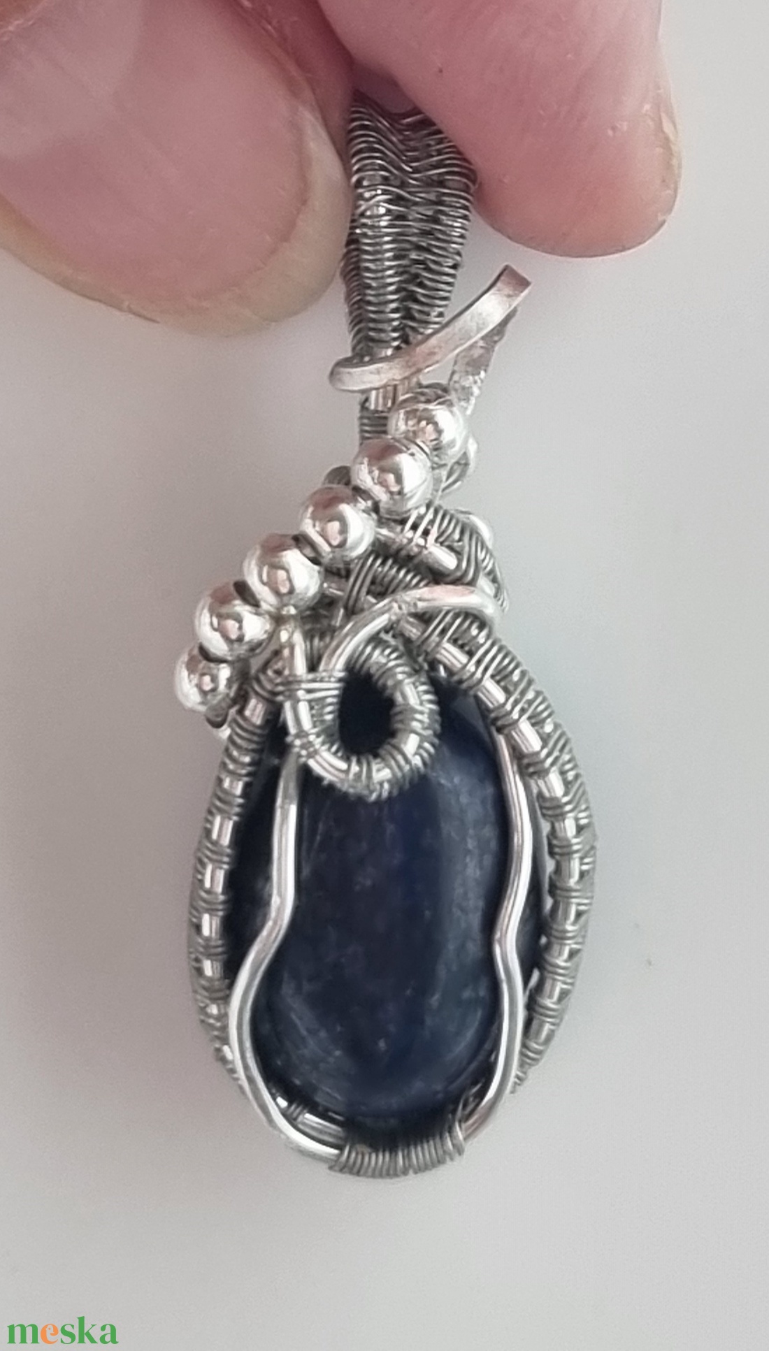 Lapis Lazuli ásvány medál - ékszer - nyaklánc - medál - Meska.hu Lapis Lazuli ásvány medál - ékszer - nyaklánc - medál - Meska.hu