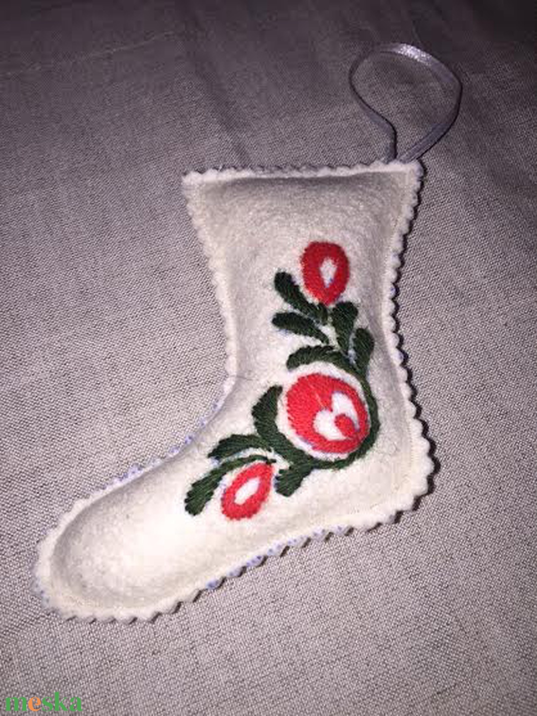 Szűrhímzéses csizma, 2. - karácsony - karácsonyi lakásdekoráció - karácsonyfadíszek - Meska.hu Szűrhímzéses csizma, 2. - karácsony - karácsonyi lakásdekoráció - karácsonyfadíszek - Meska.hu