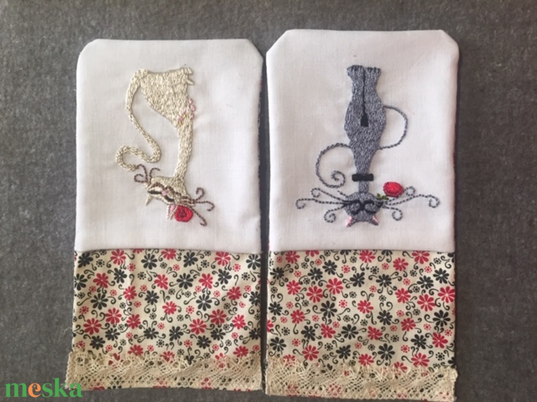 Evőeszköztartó - esküvő - dekoráció - tálalás - Meska.hu