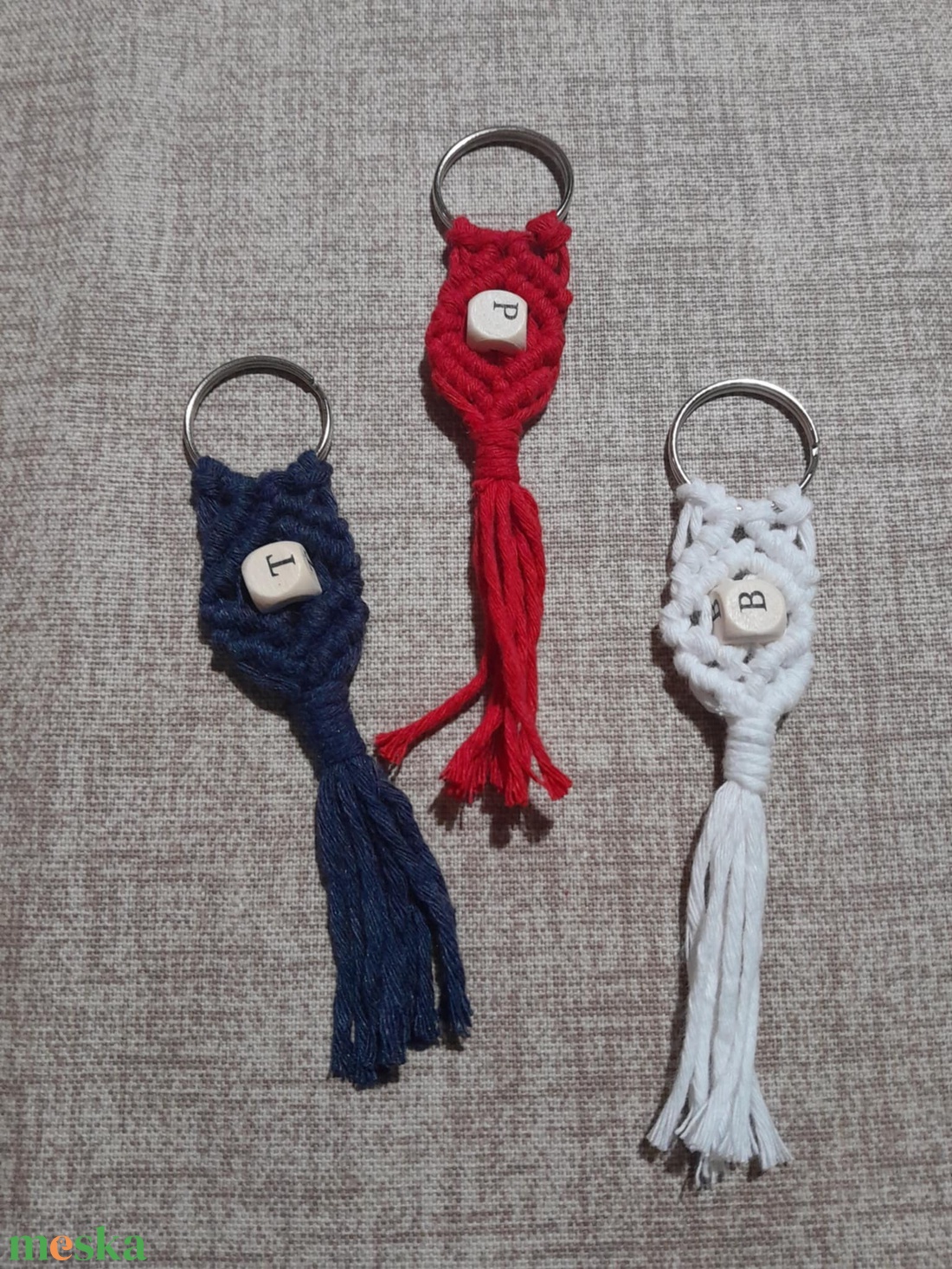 Betűs kulcstartó - - Meska.hu Betűs kulcstartó - - Meska.hu