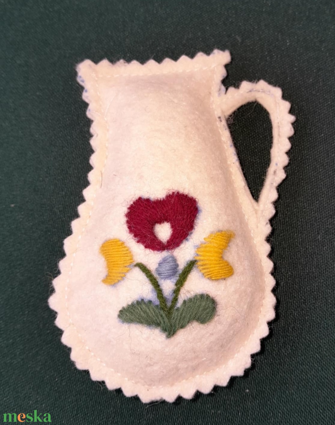 Kiskancsó tűpárna - otthon & életmód - dekoráció - fali és függő dekoráció - falra akasztható dekor - Meska.hu