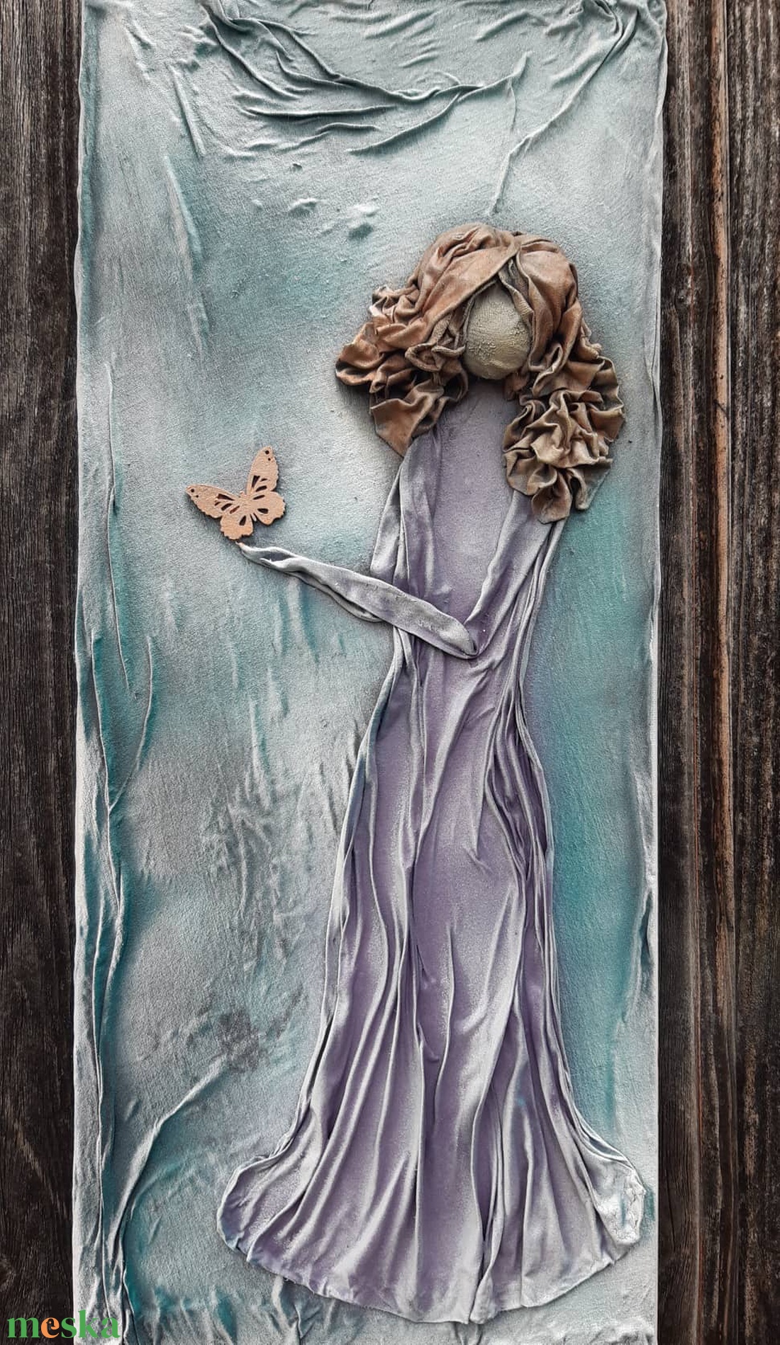  A nyár utolsó pillangója , 58x25cm - művészet - más művészeti ág - Meska.hu