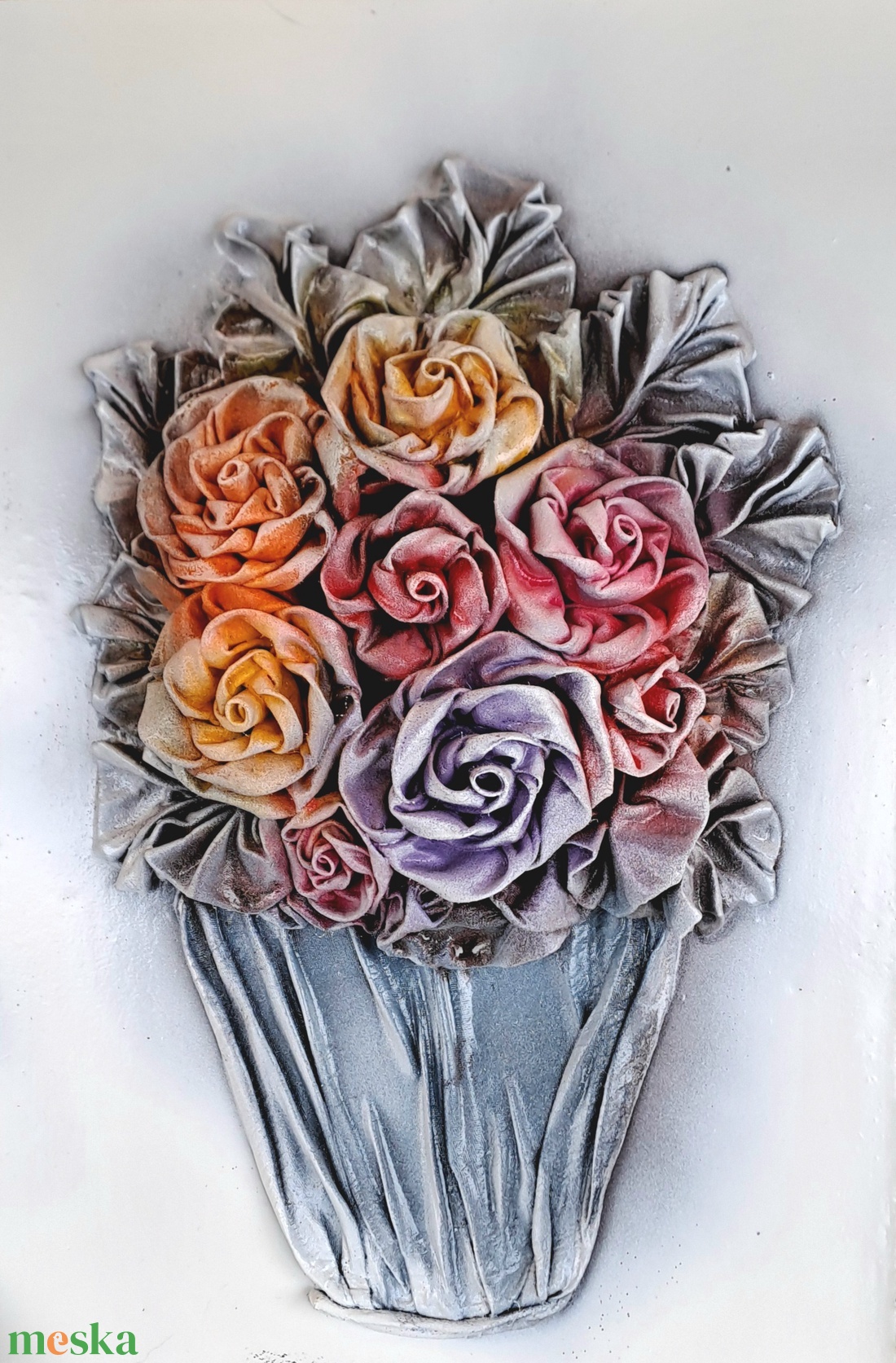 Rózsák, 20x30cm - otthon & életmód - dekoráció - kép & falikép - 3d képek - Meska.hu