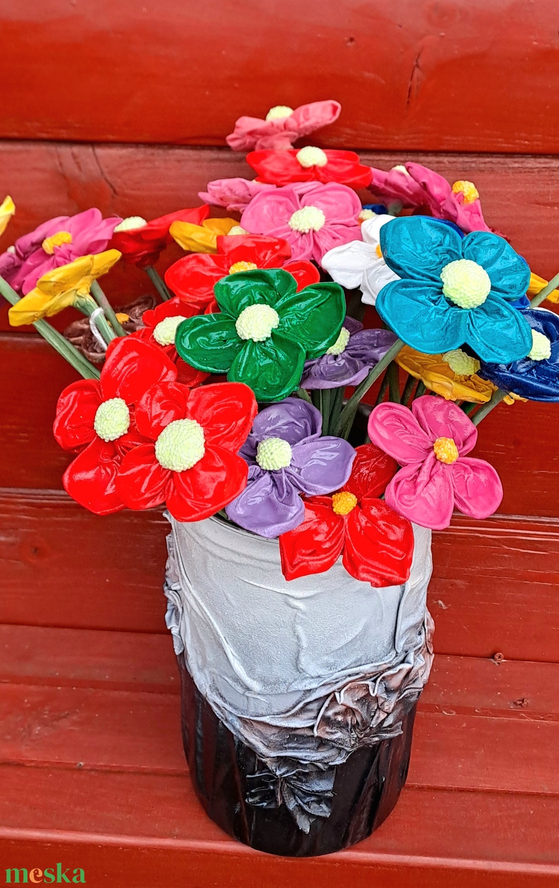 Tavaszváró kisvirágok - otthon & életmód - dekoráció - virágdísz és tartó - csokor & virágdísz - Meska.hu