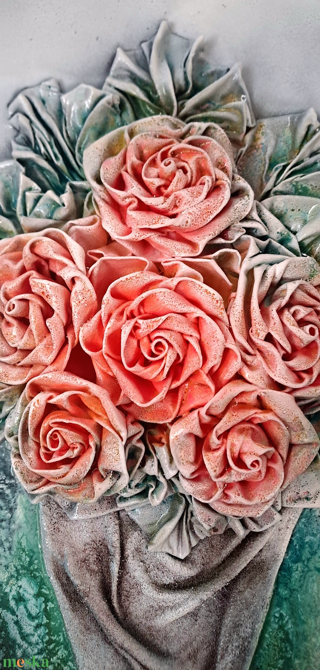 Rózsák vázában - otthon & életmód - dekoráció - kép & falikép - 3d képek - Meska.hu