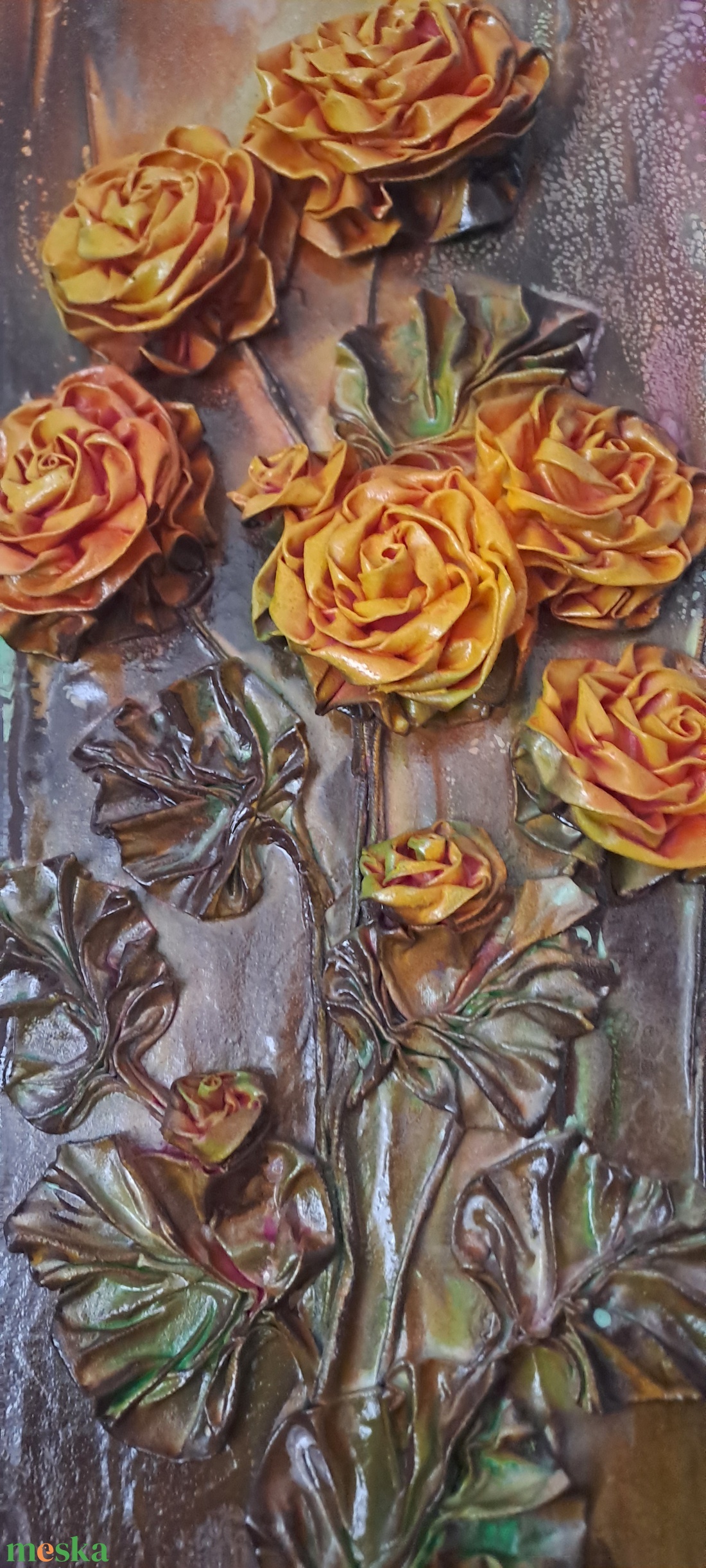 Sárga rózsák - otthon & életmód - dekoráció - kép & falikép - 3d képek - Meska.hu