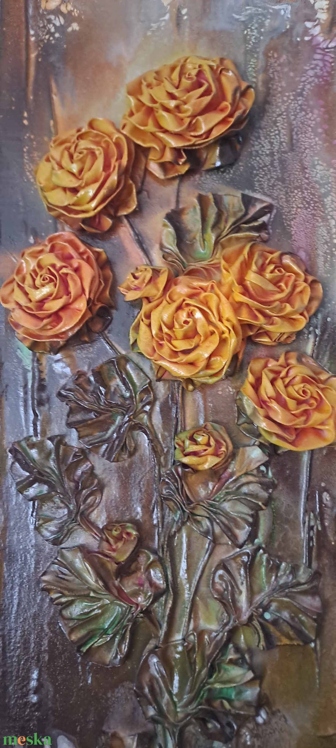 Sárga rózsák - otthon & életmód - dekoráció - kép & falikép - 3d képek - Meska.hu