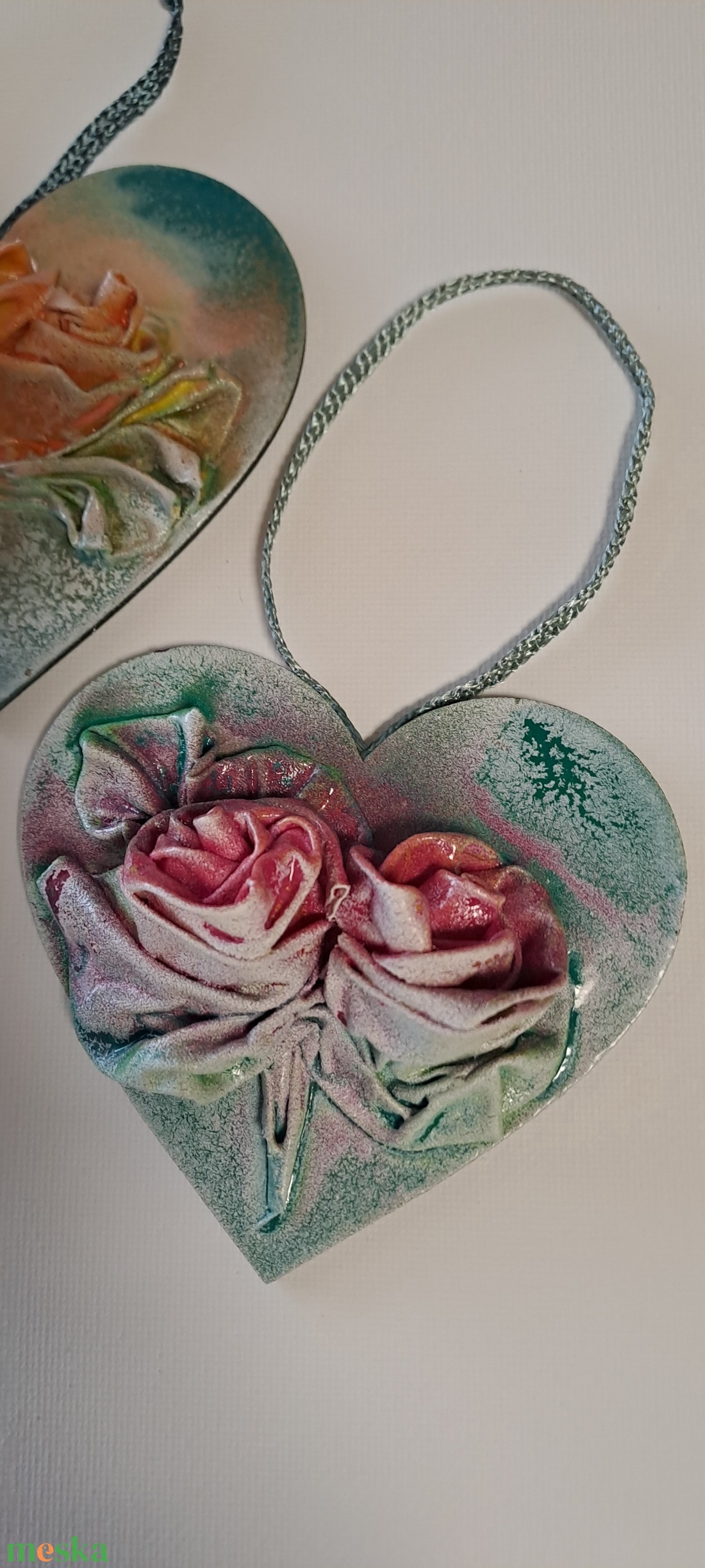 Rózsás szívek - otthon & életmód - dekoráció - kép & falikép - 3d képek - Meska.hu