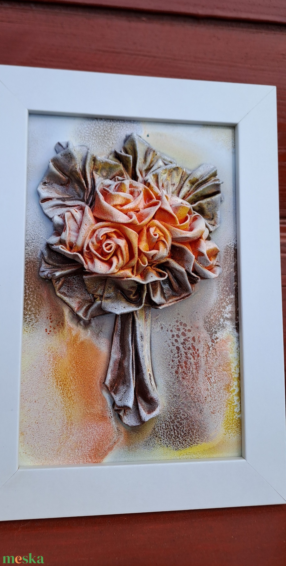 Rózsás kép - otthon & életmód - dekoráció - kép & falikép - 3d képek - Meska.hu
