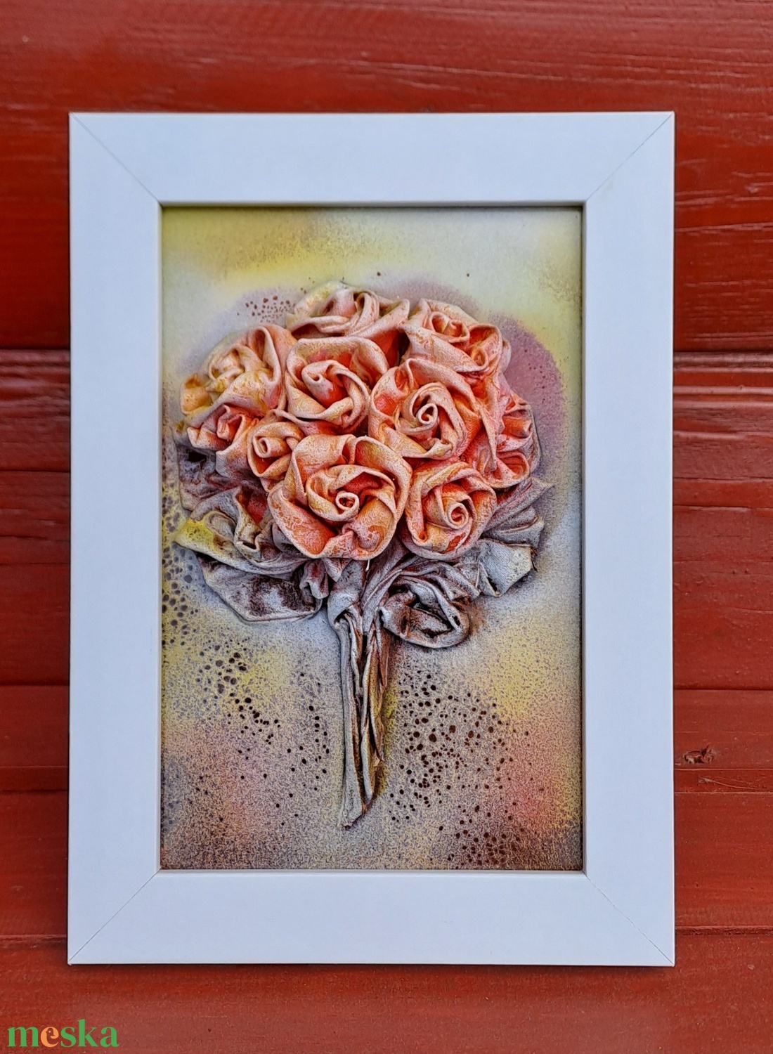 Rózsás kép - otthon & életmód - dekoráció - kép & falikép - 3d képek - Meska.hu