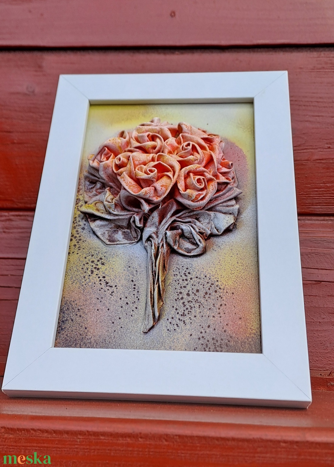 Rózsás kép - otthon & életmód - dekoráció - kép & falikép - 3d képek - Meska.hu