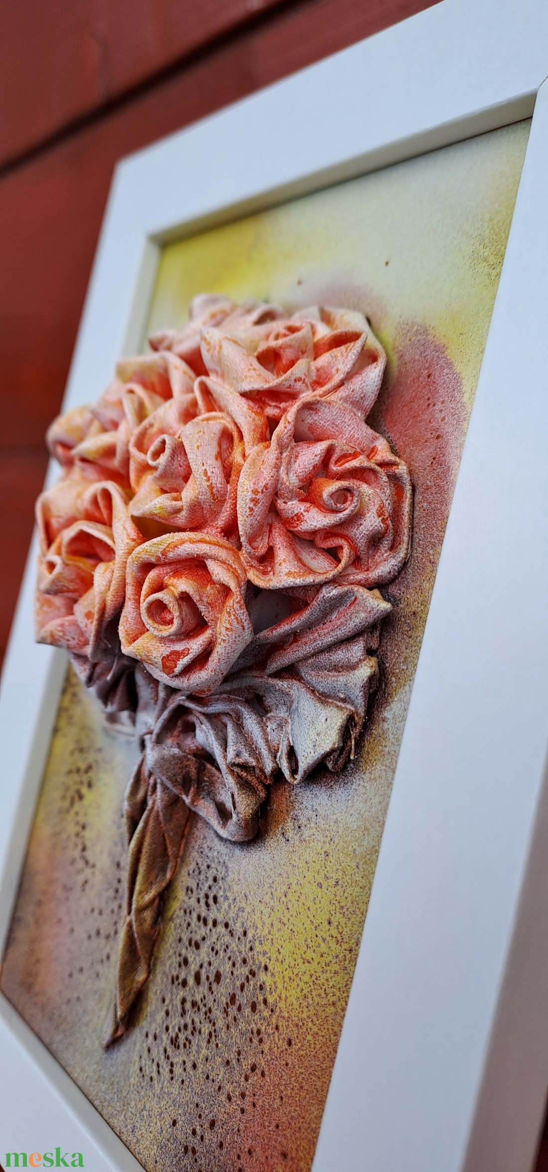 Rózsás kép - otthon & életmód - dekoráció - kép & falikép - 3d képek - Meska.hu