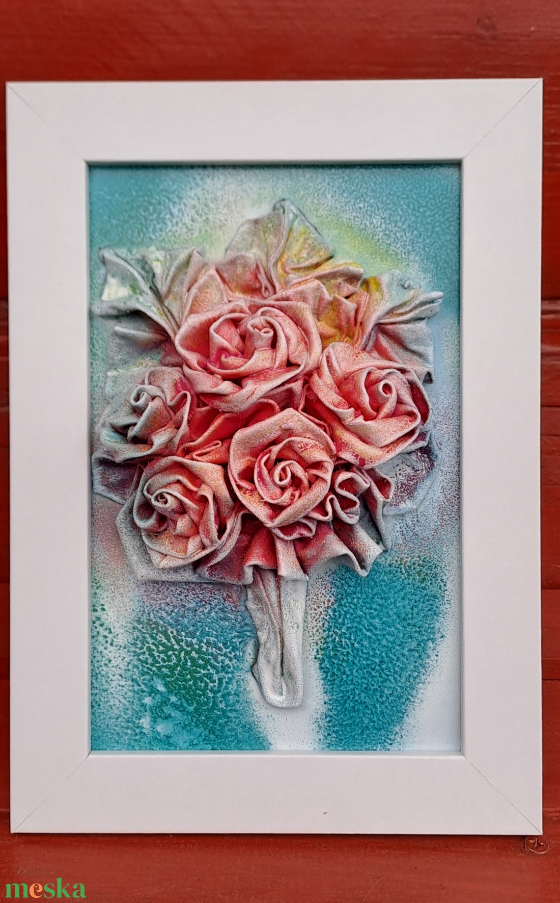 Rózsás kép - otthon & életmód - dekoráció - kép & falikép - 3d képek - Meska.hu