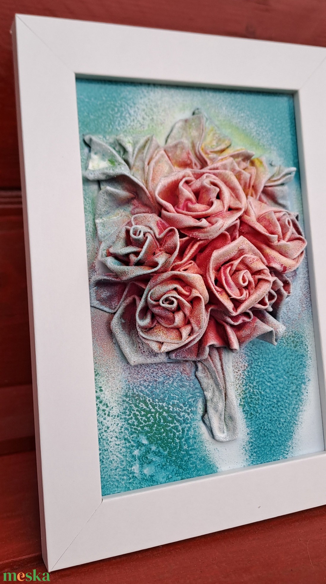 Rózsás kép - otthon & életmód - dekoráció - kép & falikép - 3d képek - Meska.hu
