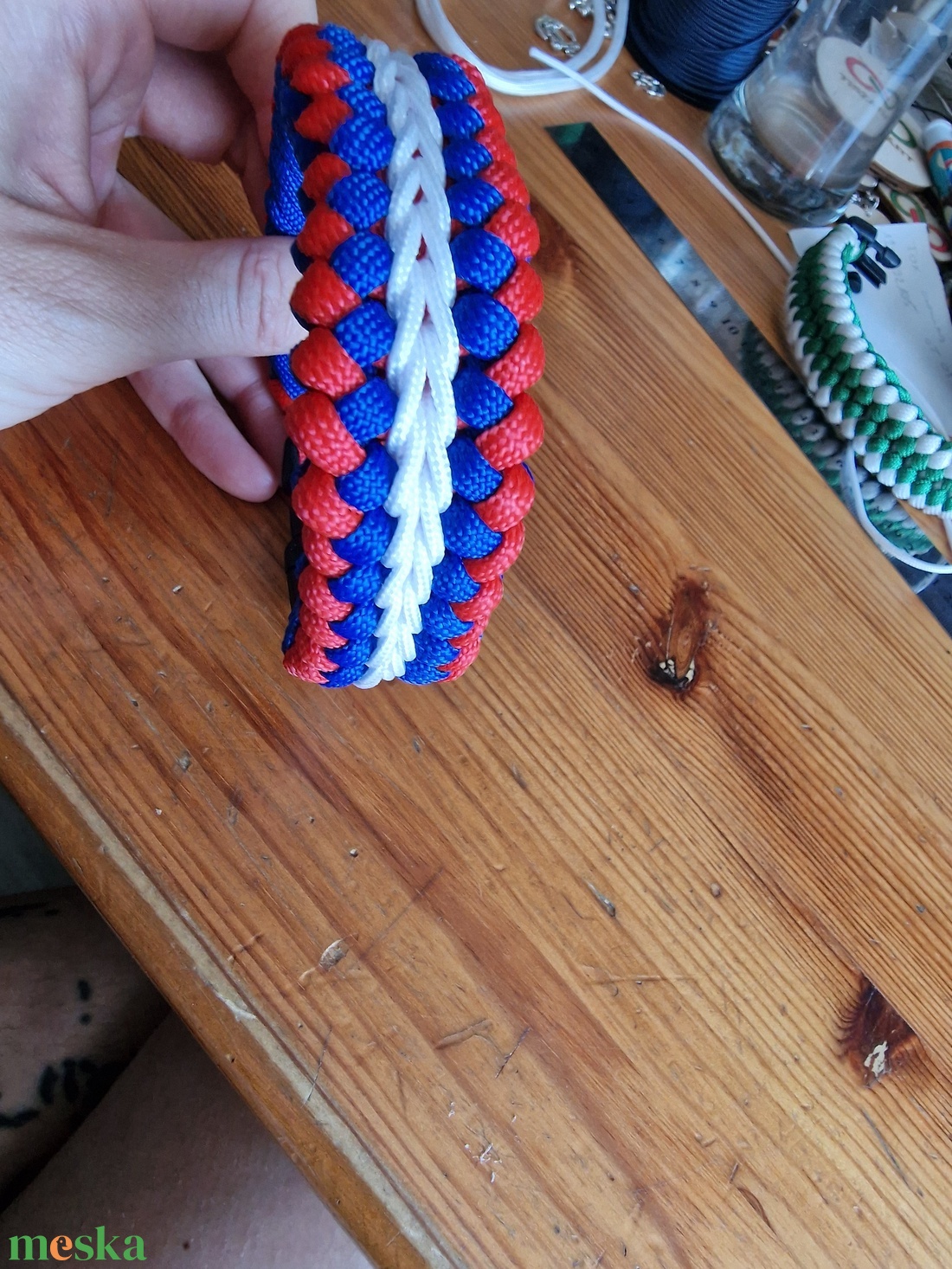 Paracord 3 színű karkötők - ékszer - karkötő - fonott karkötő - Meska.hu Paracord 3 színű karkötők - ékszer - karkötő - fonott karkötő - Meska.hu