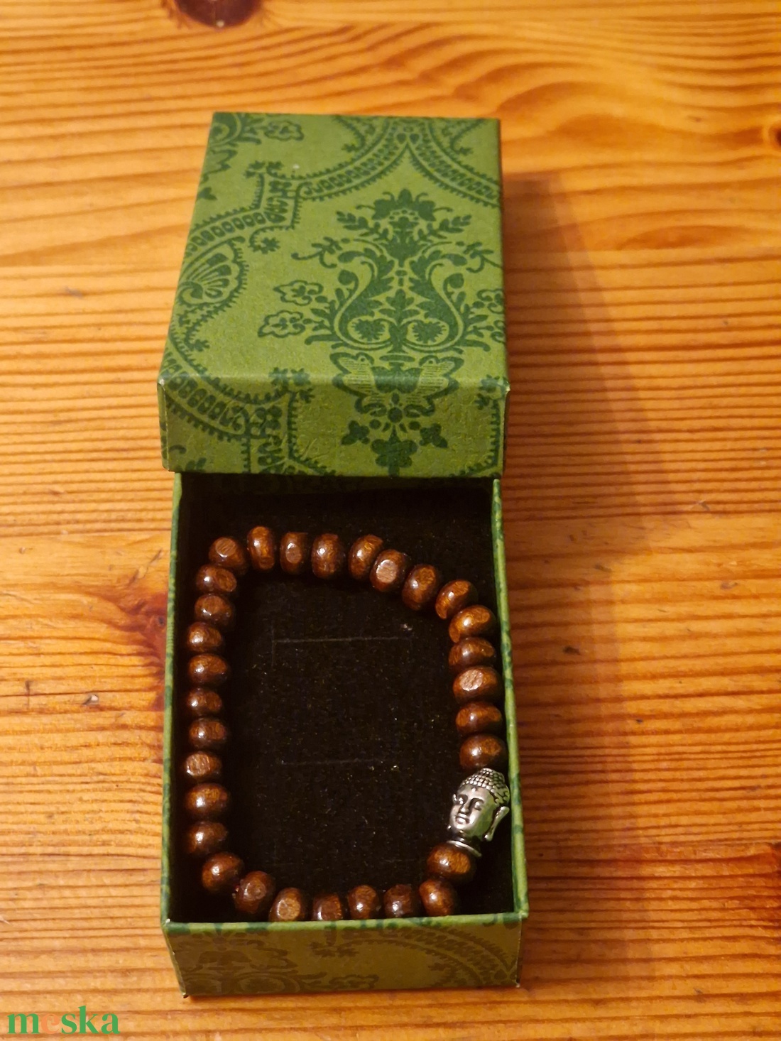 Életfa és buddha karkötők díszdobozban - ékszer - karkötő - gyöngyös karkötő - Meska.hu