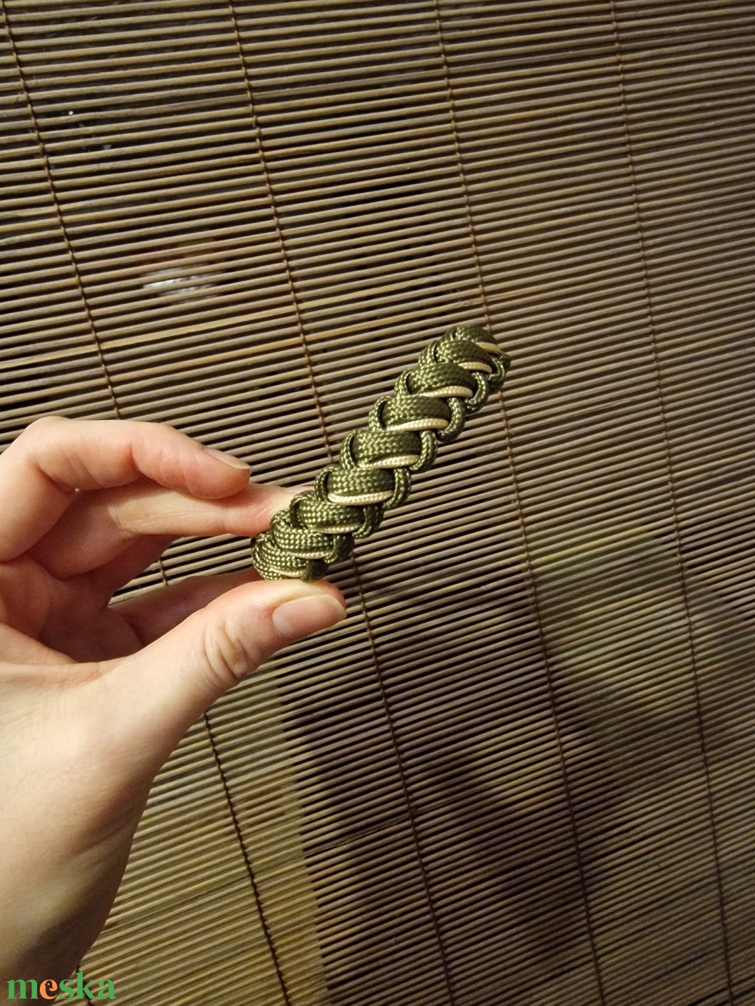 Terep karkötő / vadász karkötő - ékszer - karkötő - fonott karkötő - Meska.hu