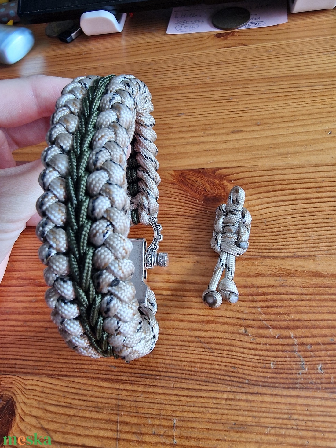 Terep karkötő / vadász karkötő - ékszer - karkötő - fonott karkötő - Meska.hu