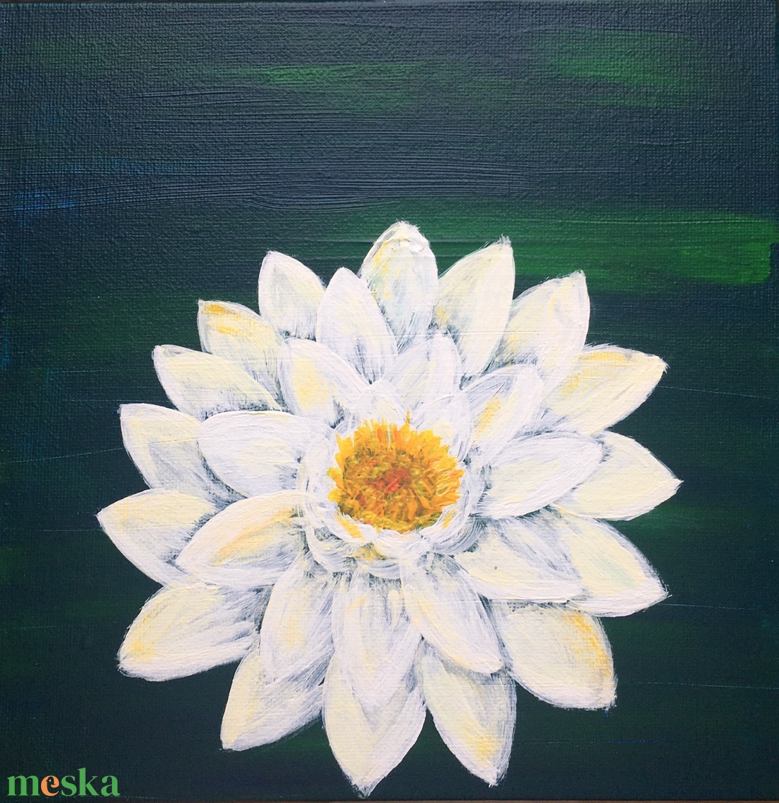 Nam Myoho Renge Kyo - művészet - festmény - akril - Meska.hu
