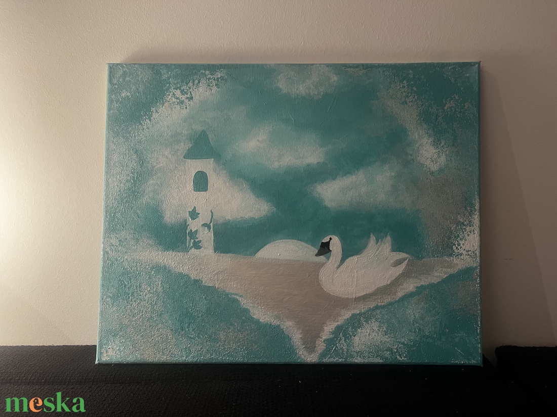 Heaven. - művészet - festmény - akril - Meska.hu