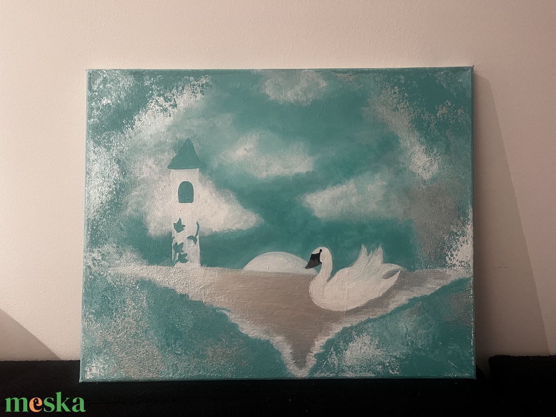 Heaven. - művészet - festmény - akril - Meska.hu