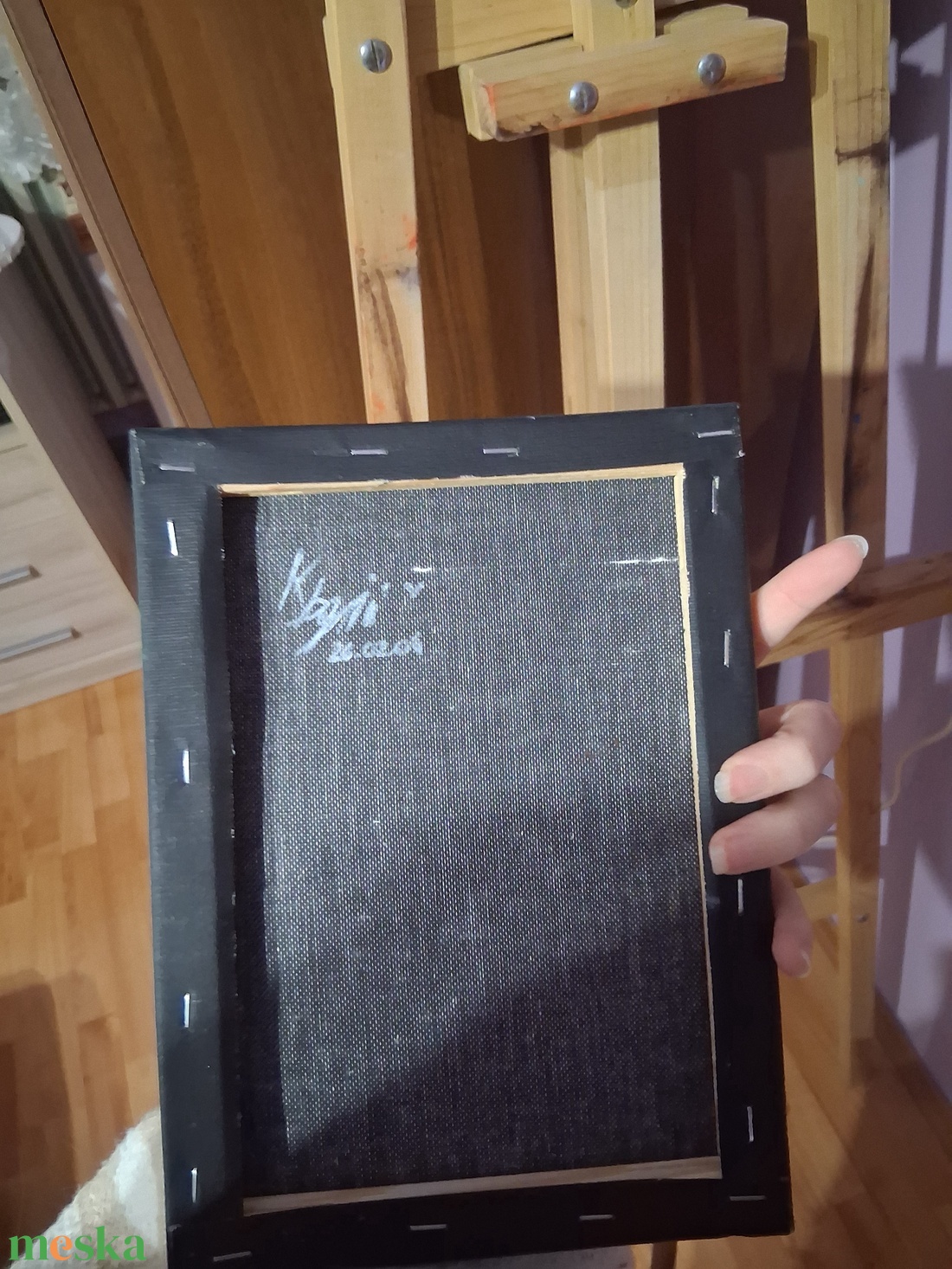 Fehér Tigris - művészet - festmény - akril - Meska.hu