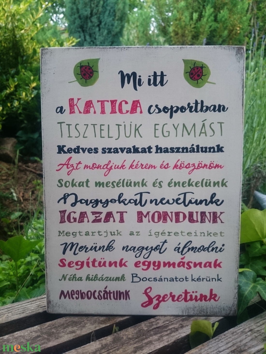 Festett fatábla ballagásra - otthon & életmód - dekoráció - fali és függő dekoráció - falra akasztható dekor - Meska.hu Festett fatábla ballagásra - otthon & életmód - dekoráció - fali és függő dekoráció - falra akasztható dekor - Meska.hu