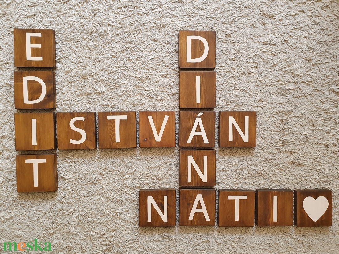 Scrabble betűk fa alapon - otthon & életmód - dekoráció - fali és függő dekoráció - falra akasztható dekor - Meska.hu Scrabble betűk fa alapon - otthon & életmód - dekoráció - fali és függő dekoráció - falra akasztható dekor - Meska.hu