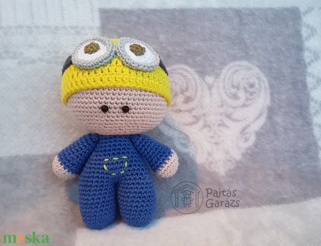 Yoyo baba Minion jelmezben - játék & sport - baba & babaház - baba - Meska.hu