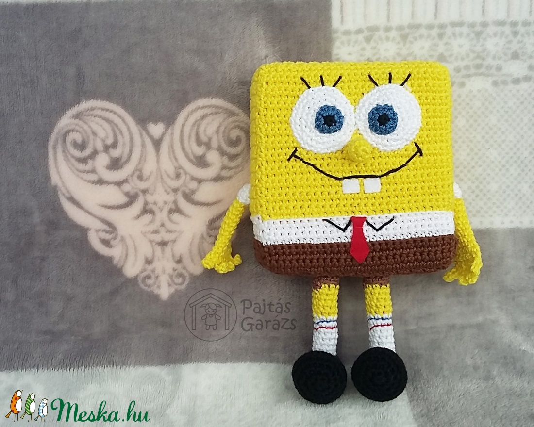Spongyabob - játék & sport - plüssállat & játékfigura - más figura - Meska.hu