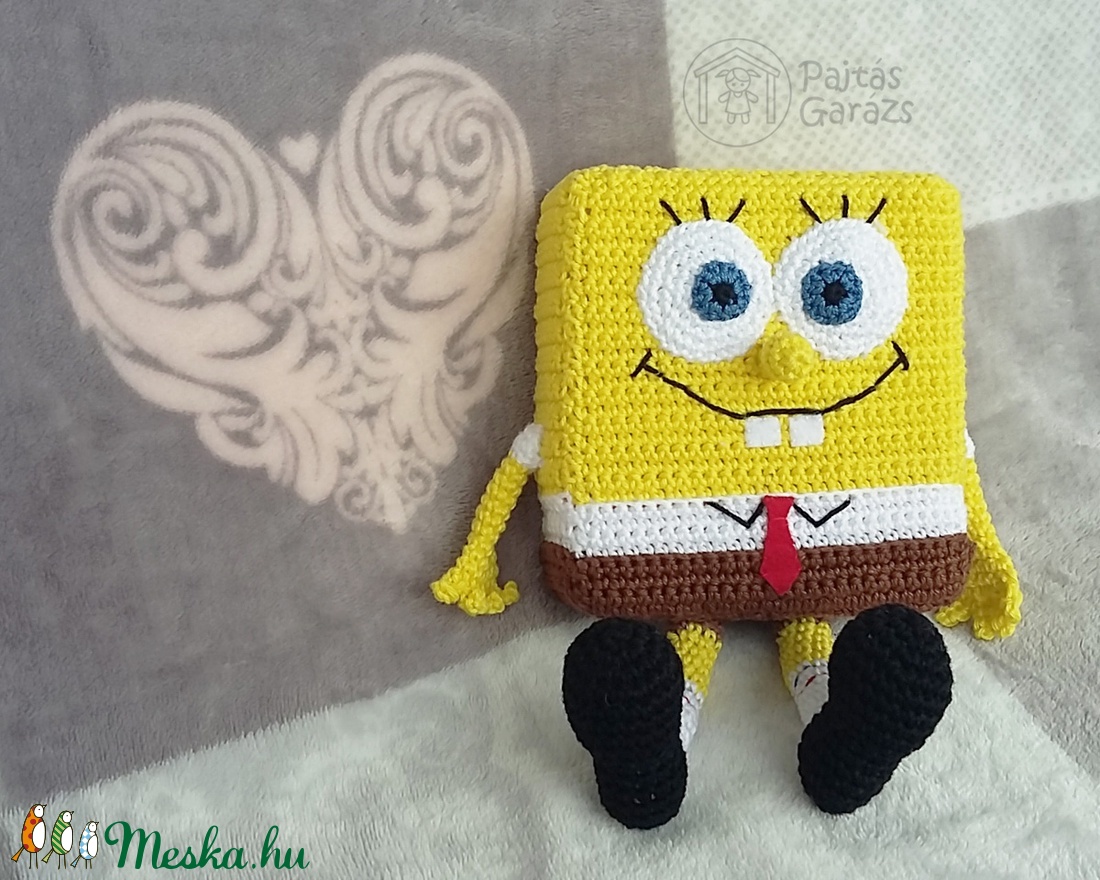 Spongyabob - játék & sport - plüssállat & játékfigura - más figura - Meska.hu