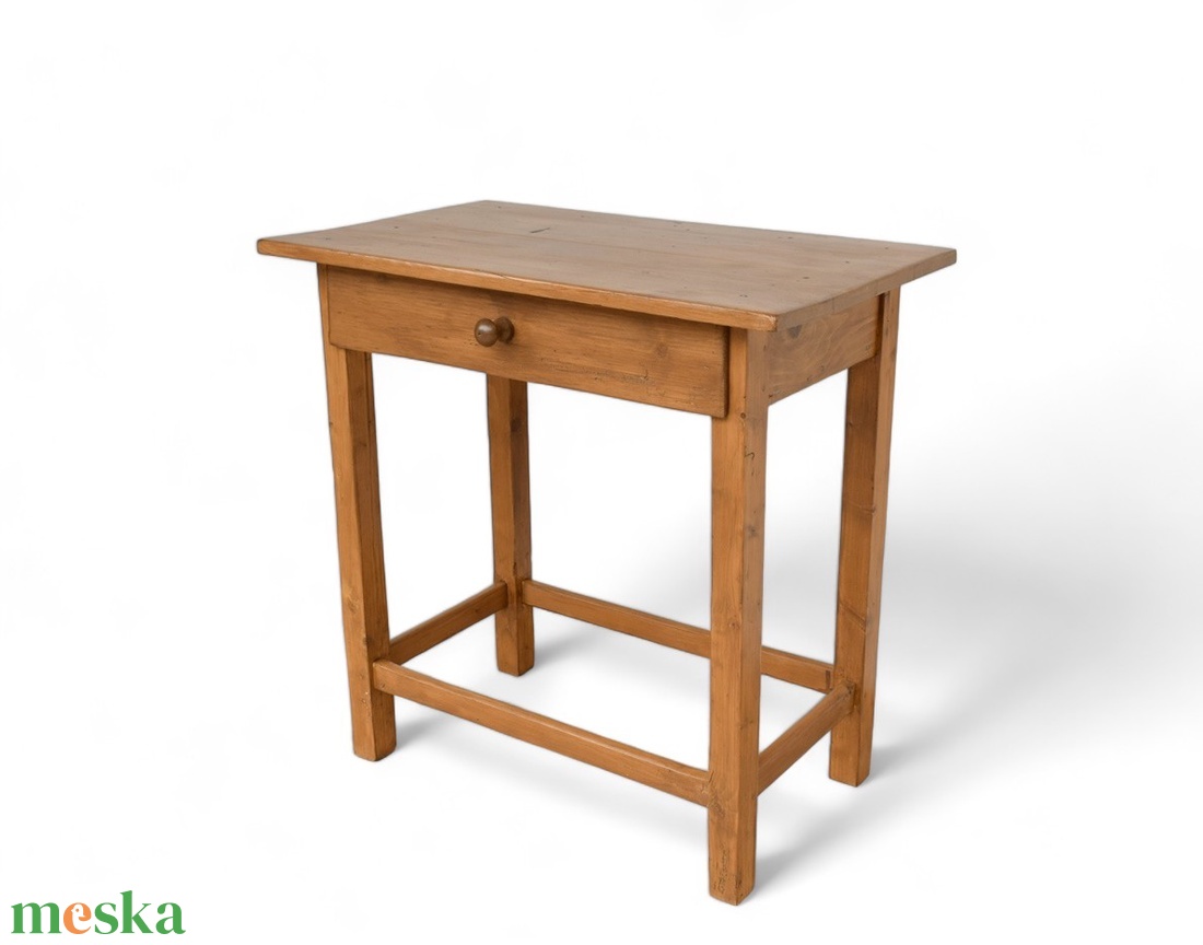 Vintage felújított fa konyha asztal - otthon & életmód - bútor - asztal - Meska.hu
