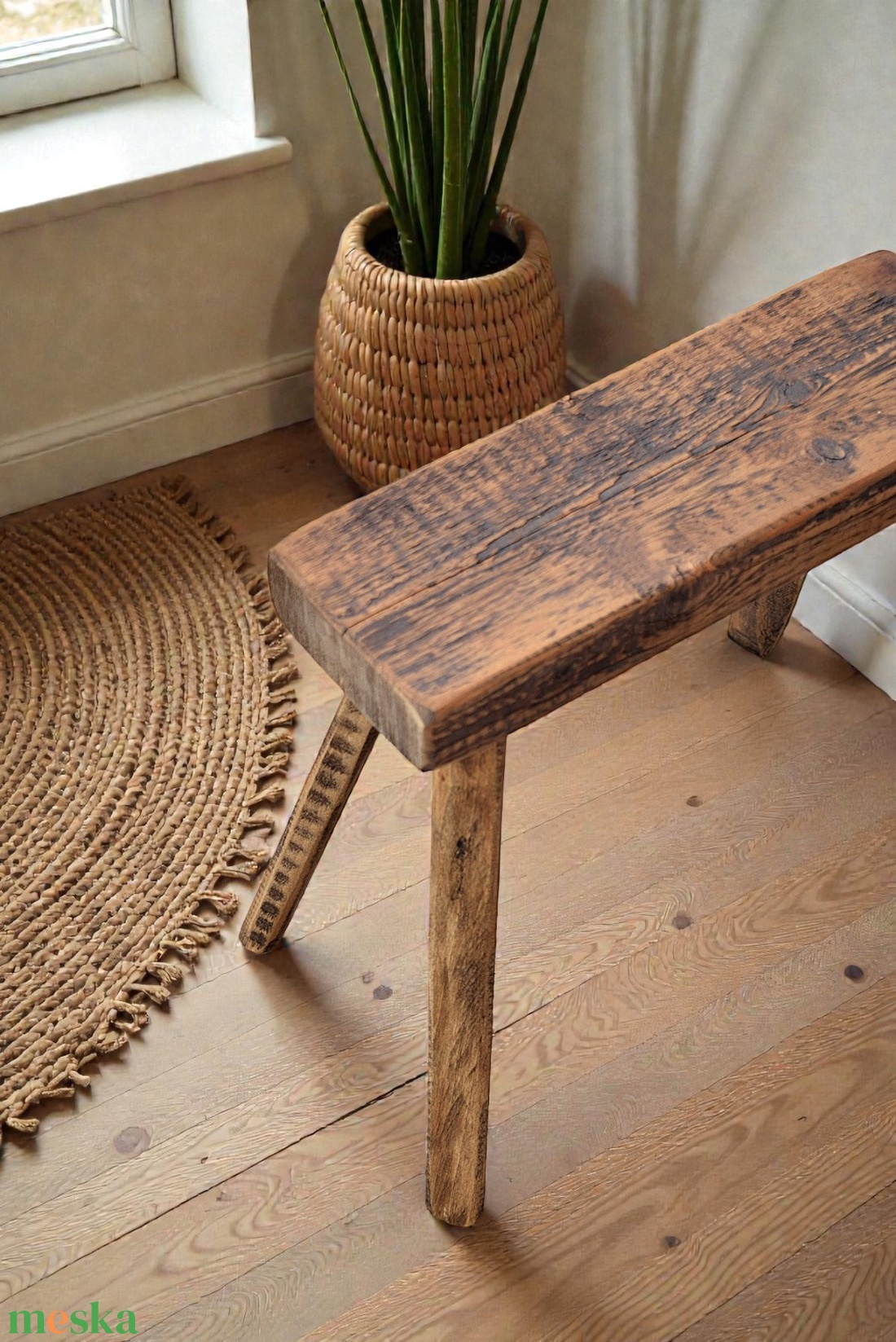 Népi fa kis szék sámli....tervezett reprodukció - otthon & életmód - bútor - szék & fotel - Meska.hu