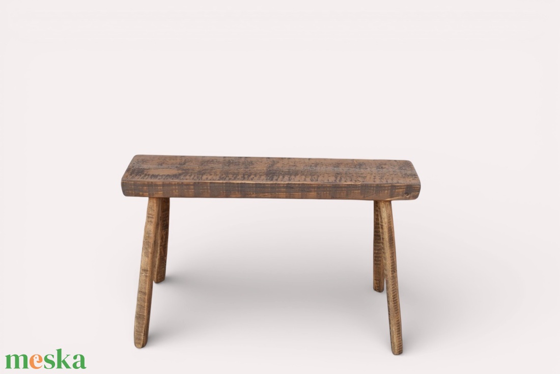 Népi fa pad lóca...- tervezett reprodukció parasztház berendezés - otthon & életmód - bútor - pad - Meska.hu