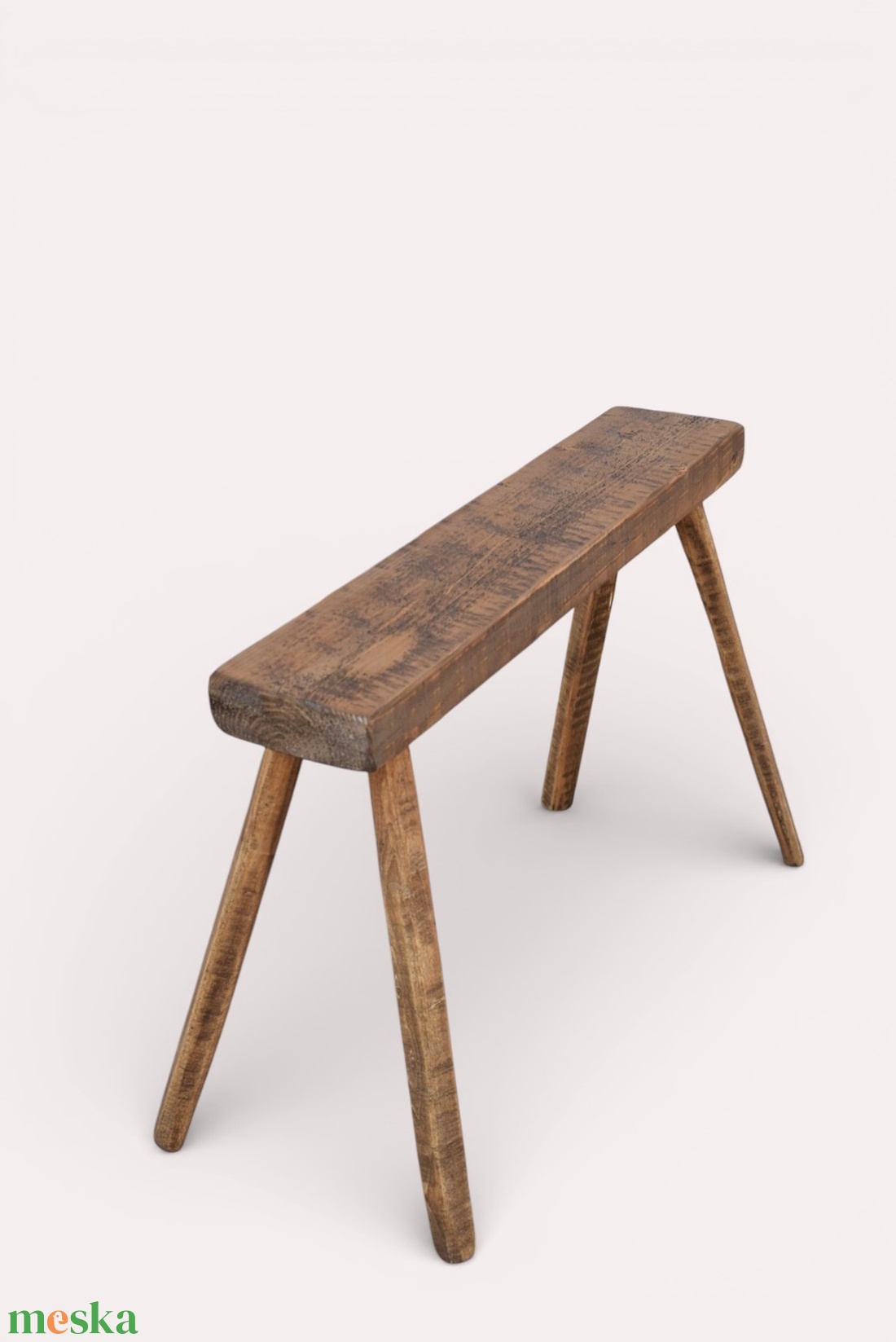 Népi fa pad lóca...- tervezett reprodukció parasztház berendezés - otthon & életmód - bútor - pad - Meska.hu