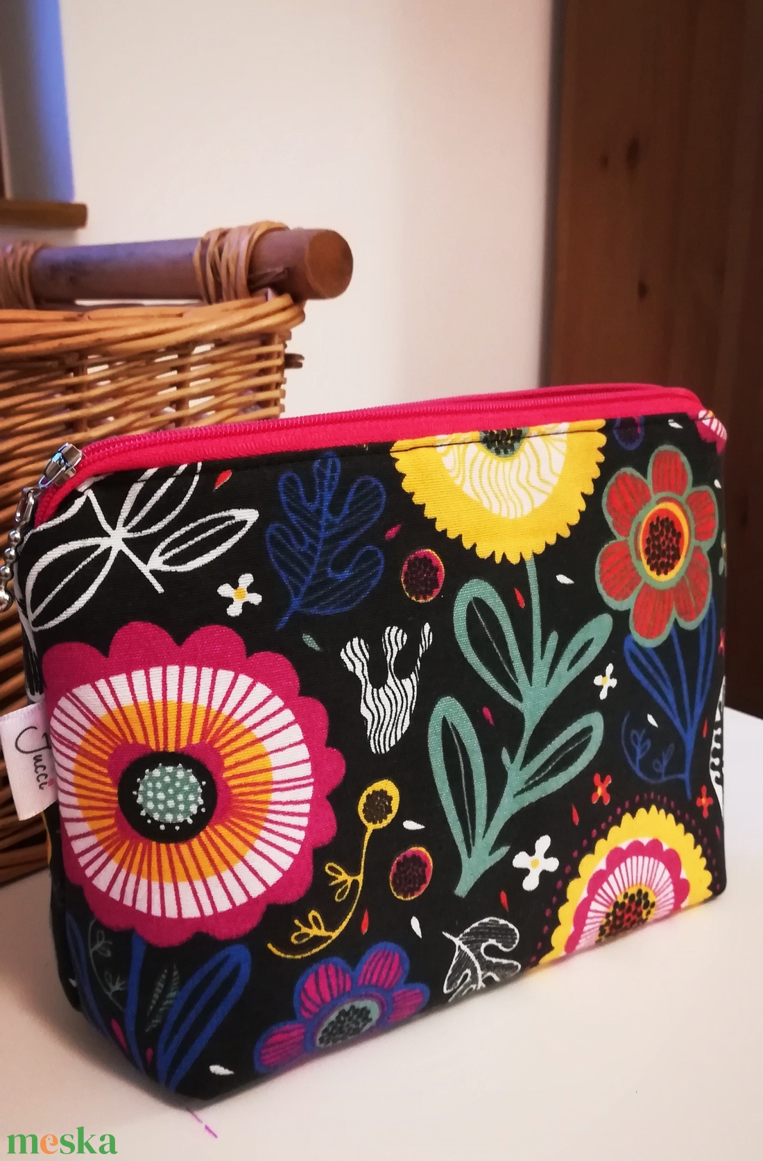 Virágos neszesszer - táska & tok - neszesszer - Meska.hu
