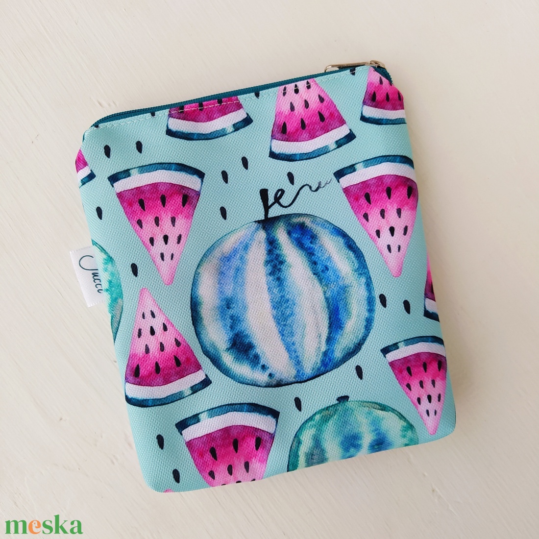 Dinnyés újratasak/neszesszer - táska & tok - uzsonna- & ebéd tartó - ebéd tasak, doboz - Meska.hu