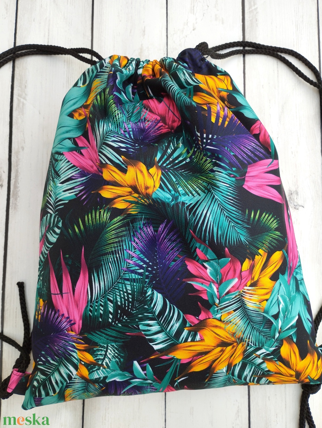 Leveles vízlepergetős tornazsák/gymbag - táska & tok - hátizsák - tornazsák, gymbag - Meska.hu