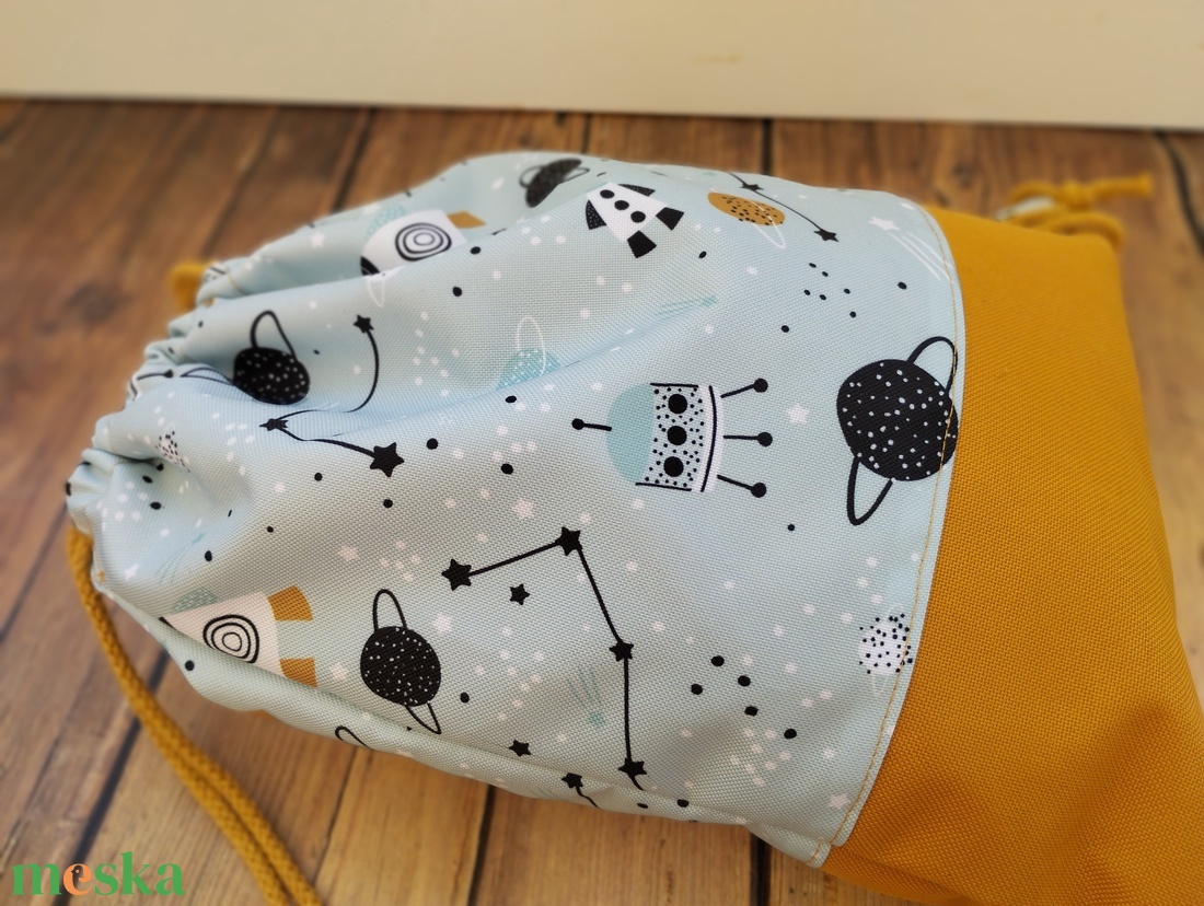 Űrhajós tornazsák - táska & tok - hátizsák - tornazsák, gymbag - Meska.hu