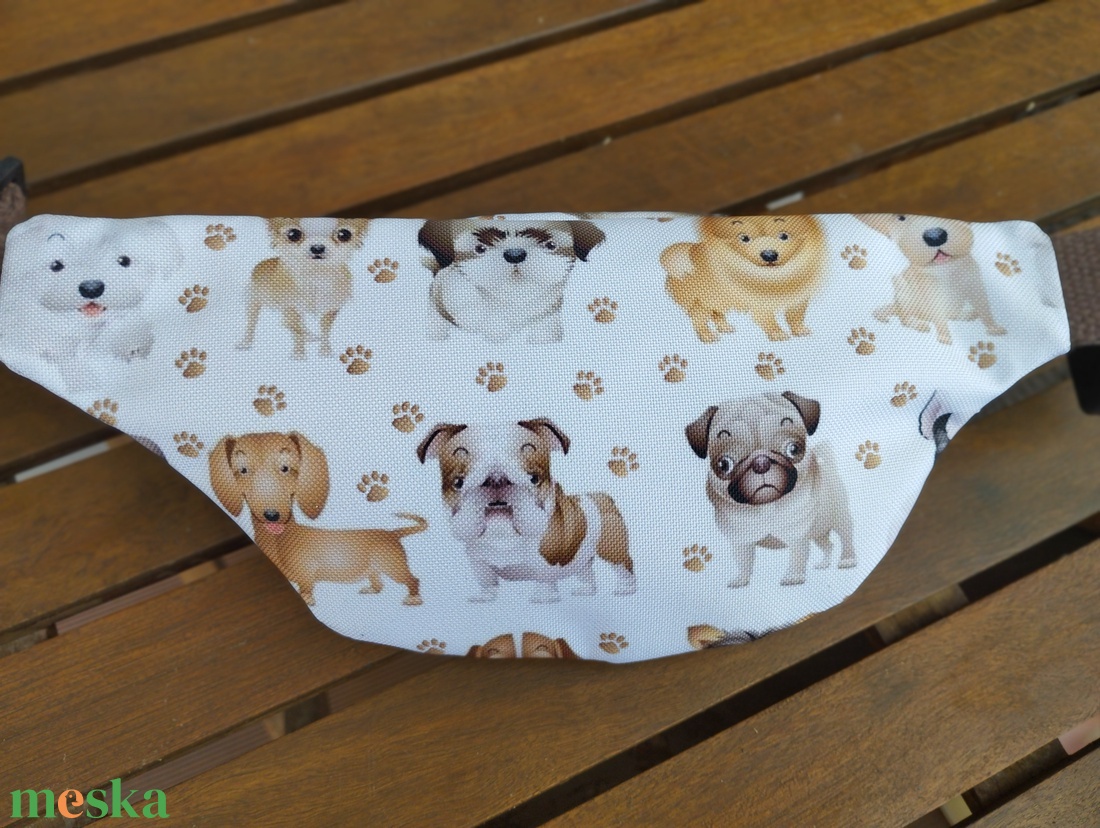 Fehér -kutyás gyerek övtáska - táska & tok - övtáska - Meska.hu Fehér -kutyás gyerek övtáska - táska & tok - övtáska - Meska.hu