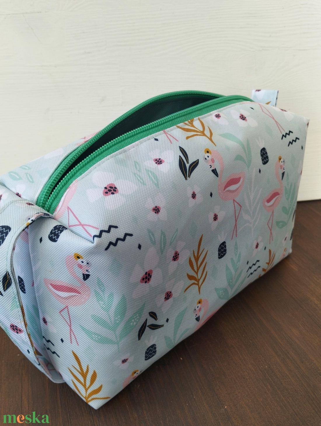 Pipere szett, flamingós - táska & tok - neszesszer - Meska.hu