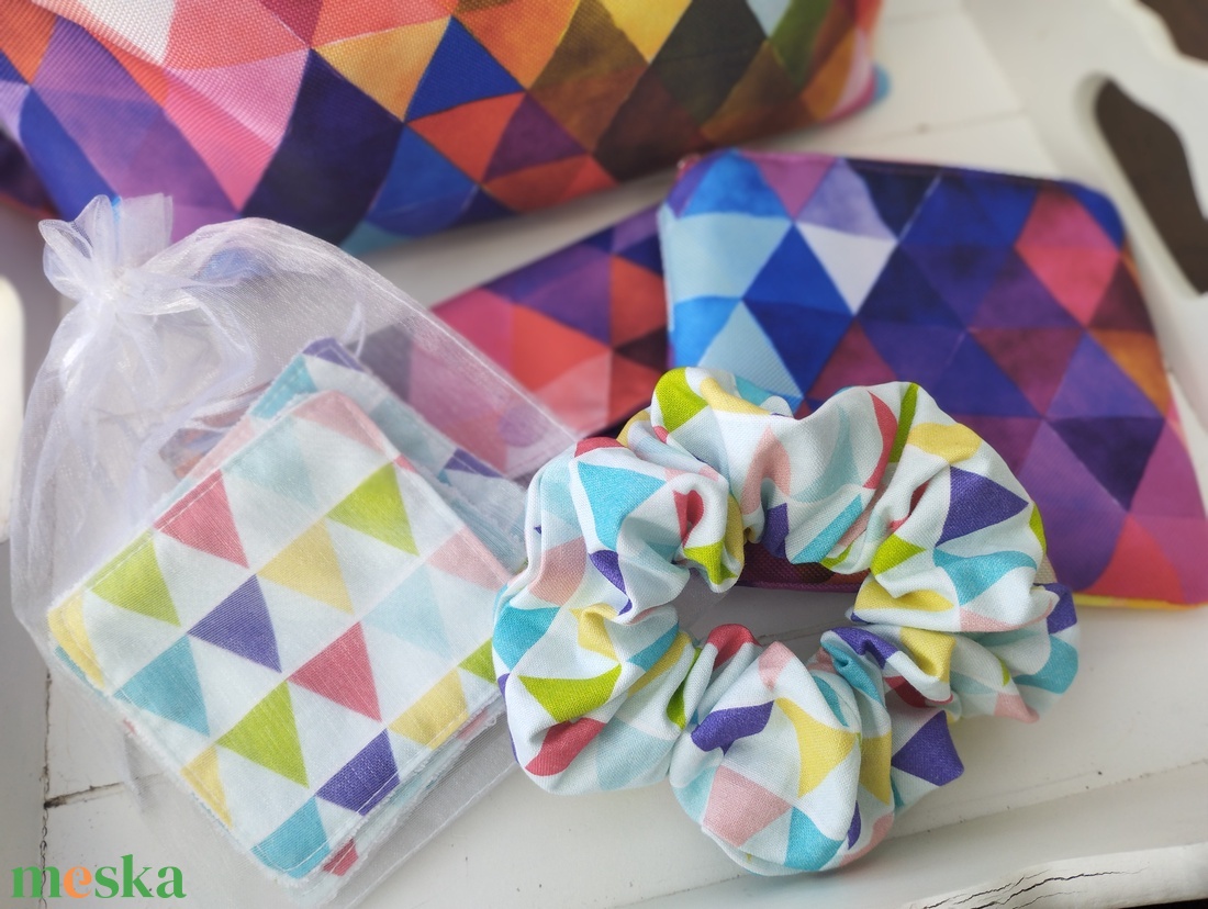 Színes pipere szett  - táska & tok - neszesszer - Meska.hu