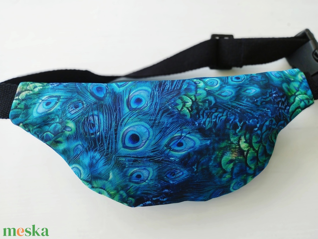 Türkiz gyerek övtáska  - táska & tok - övtáska - Meska.hu