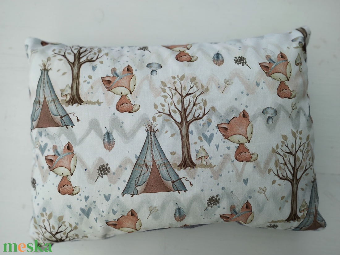 Erdei állatos párna levendulapárnával - otthon & életmód - babaszoba, gyerekszoba - gyerek díszpárna - Meska.hu