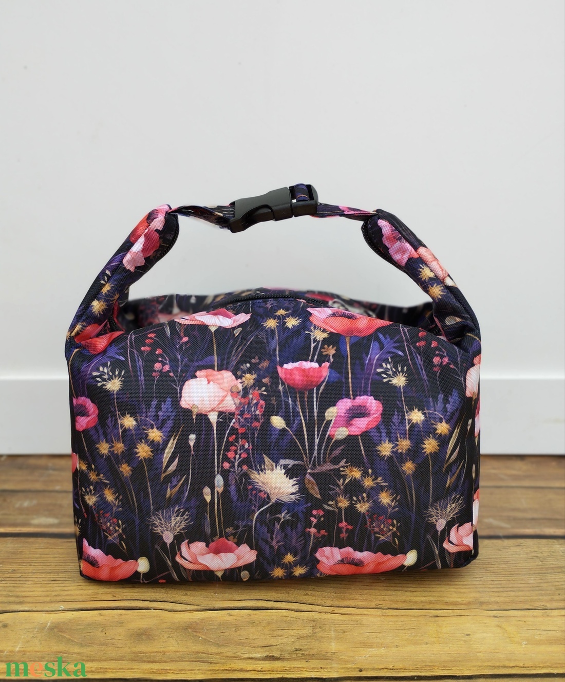 Pipacsos lunch bag - táska & tok - uzsonna- & ebéd tartó - ebéd tasak, doboz - Meska.hu