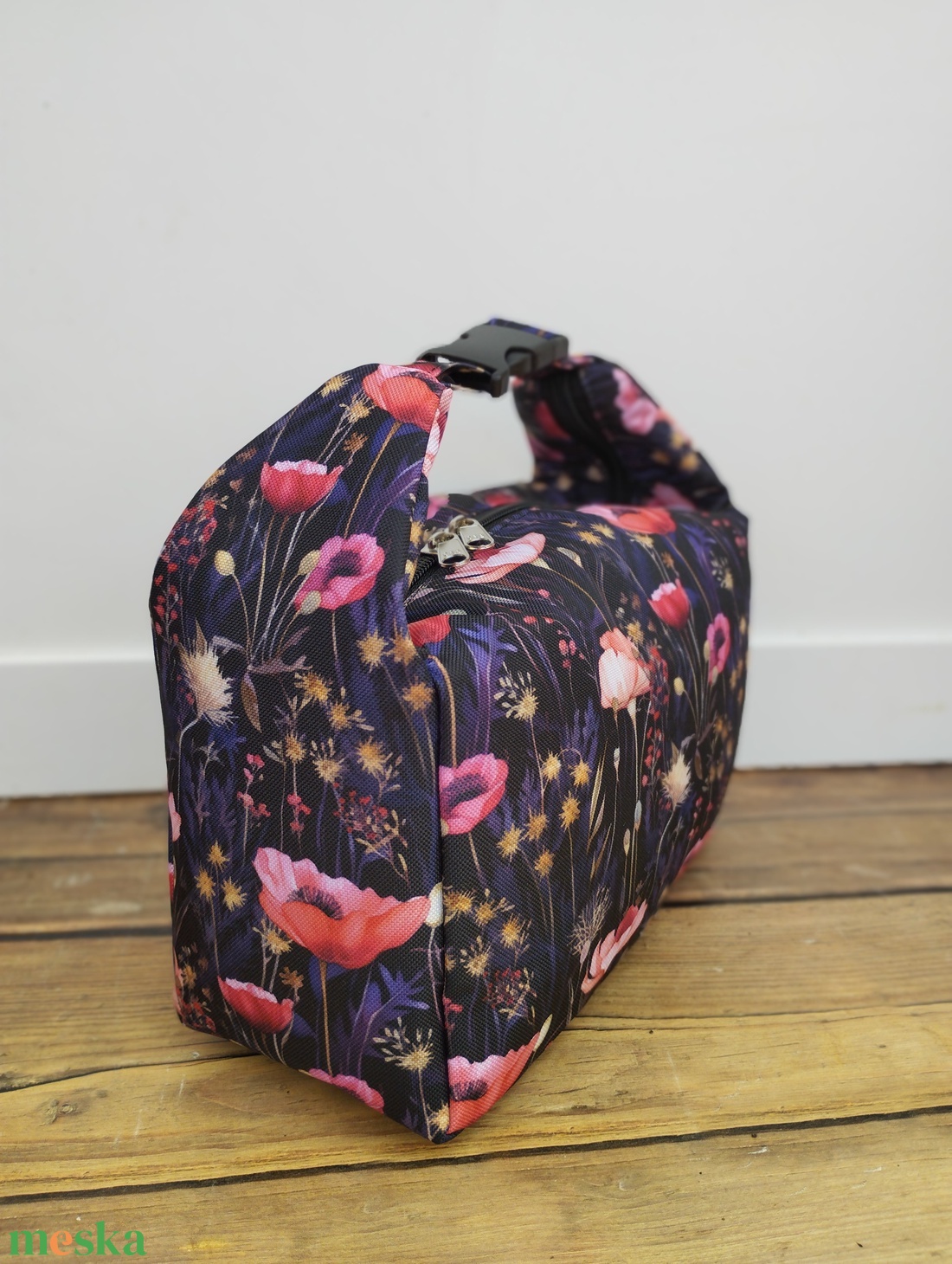 Pipacsos lunch bag - táska & tok - uzsonna- & ebéd tartó - ebéd tasak, doboz - Meska.hu