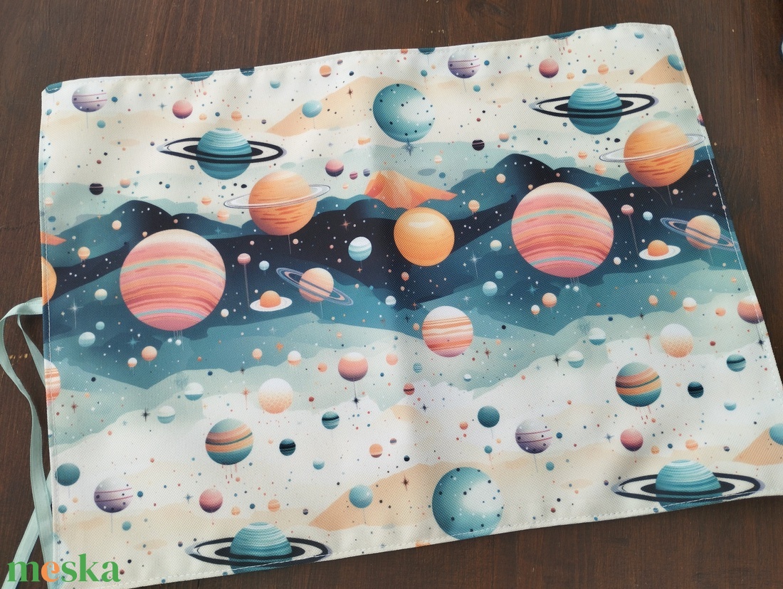 Bolygós evőeszköztartó - táska & tok - uzsonna- & ebéd tartó - evőeszköz tartó - Meska.hu