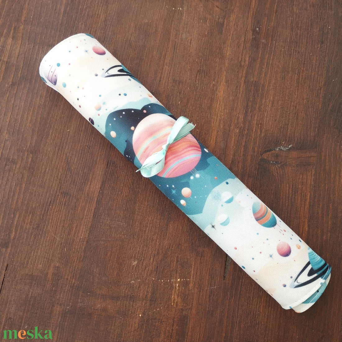 Bolygós evőeszköztartó - táska & tok - uzsonna- & ebéd tartó - evőeszköz tartó - Meska.hu