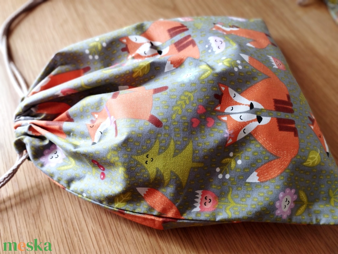 Rókás újratasak 2 db/csomag - táska & tok - bevásárlás & shopper táska - zöldség/gyümölcs zsák - Meska.hu